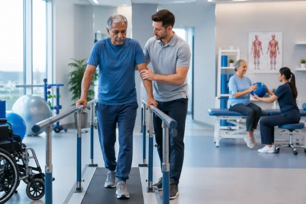 Home physiotherapy visit