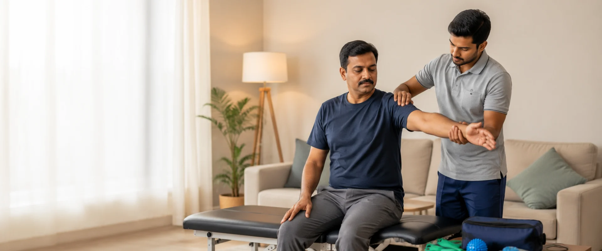 Home physiotherapy